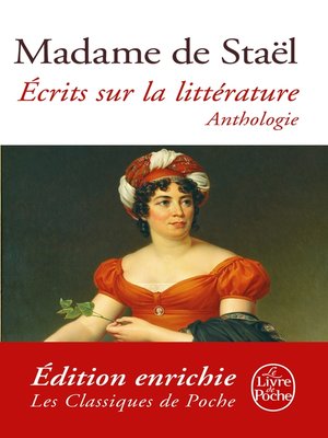 cover image of Ecrits sur la littérature